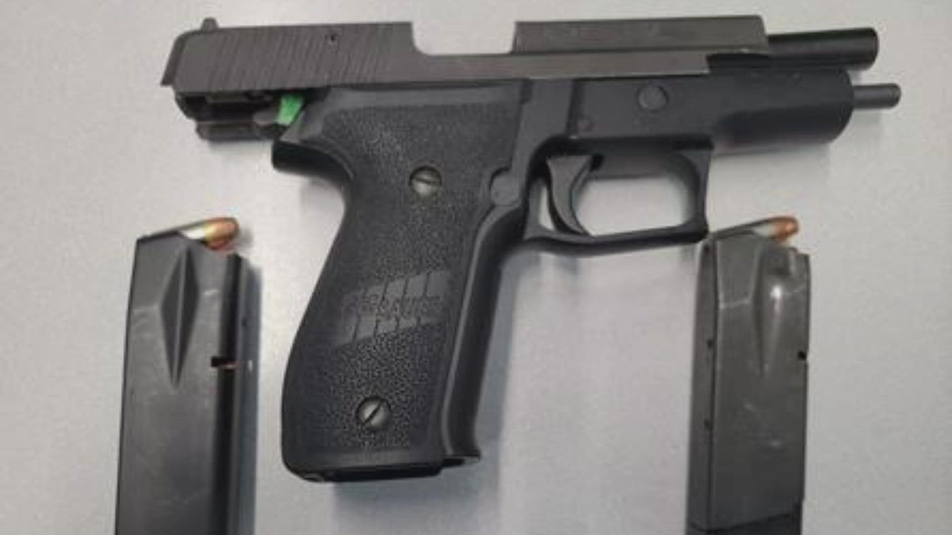 The TSA says it stopped 4 firearms at the Indianapolis airport security checkpoint in the last seven days.