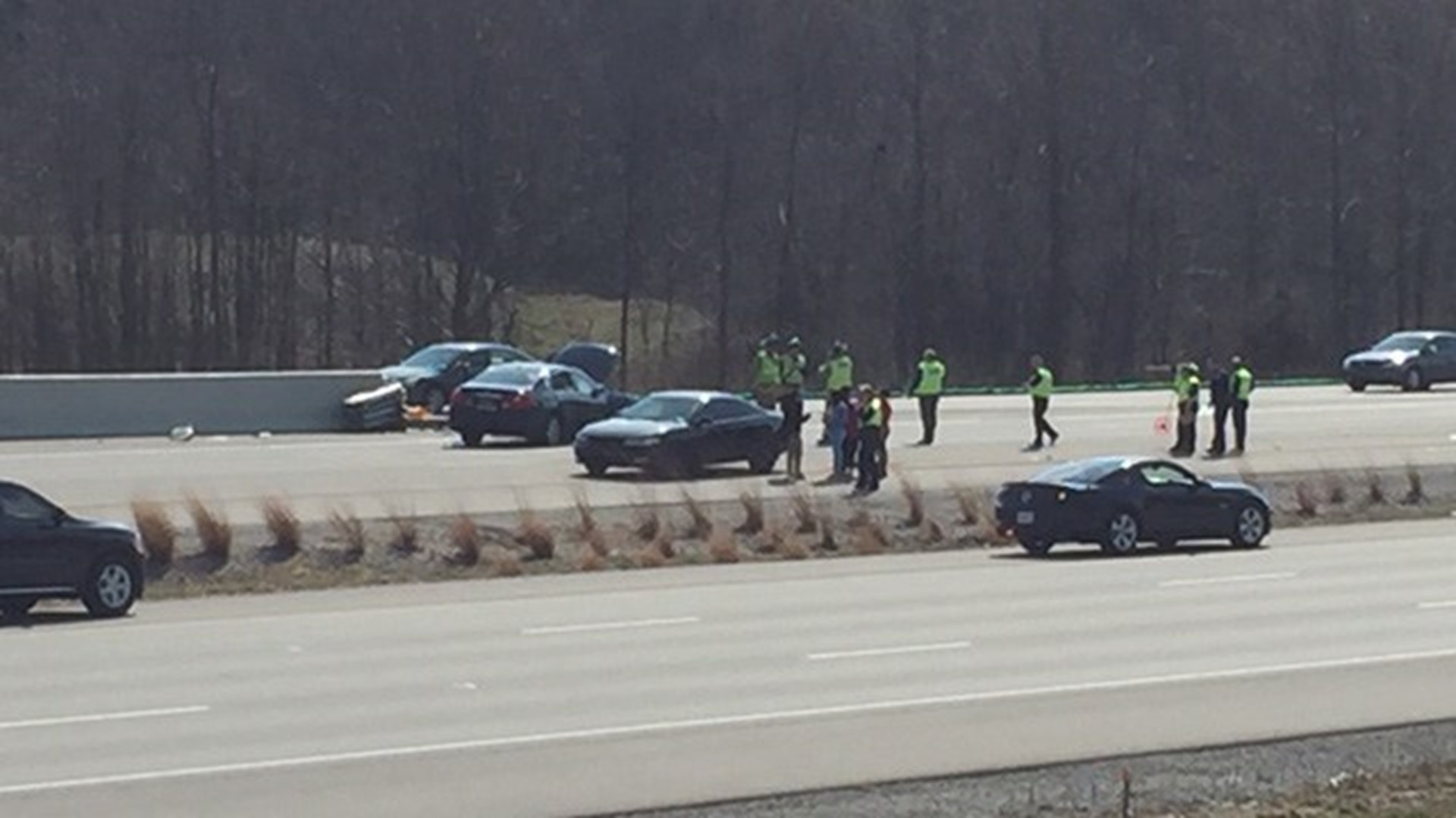 Man in critical condition following Westfield crash