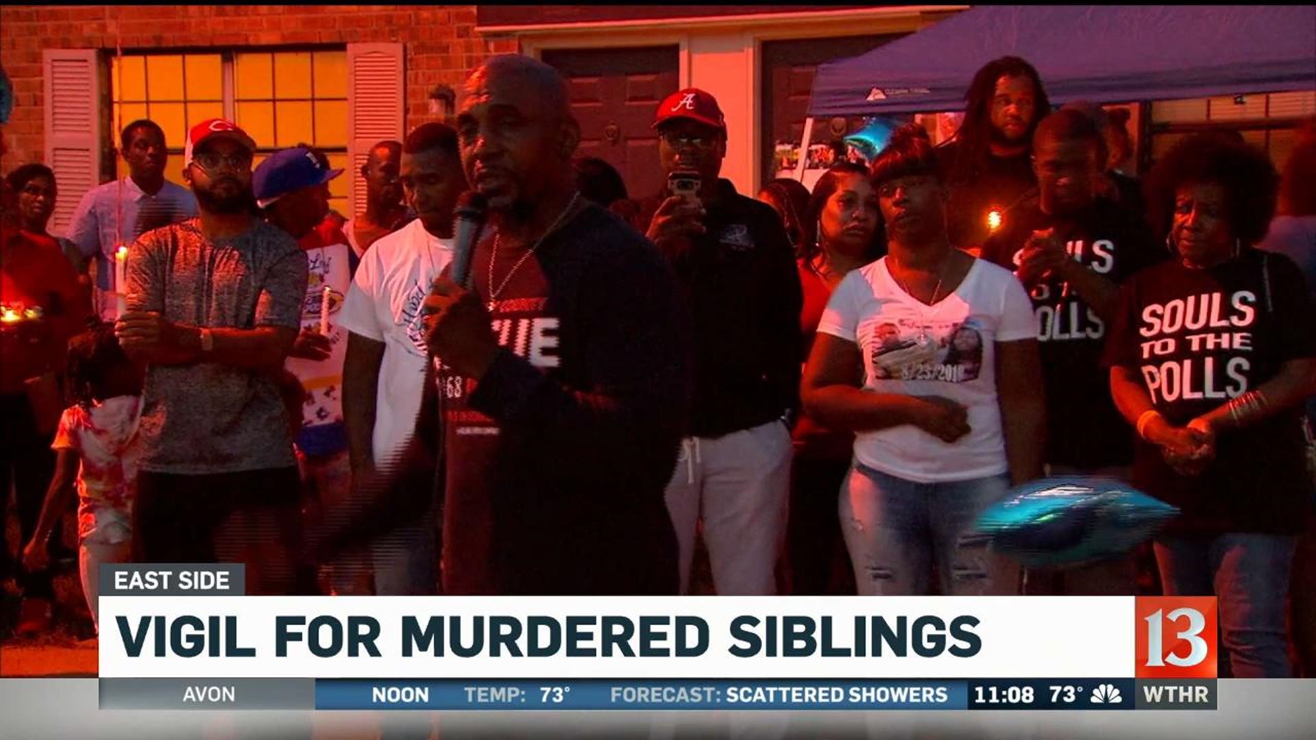 Vigil Held for Murdered Siblings on East Side