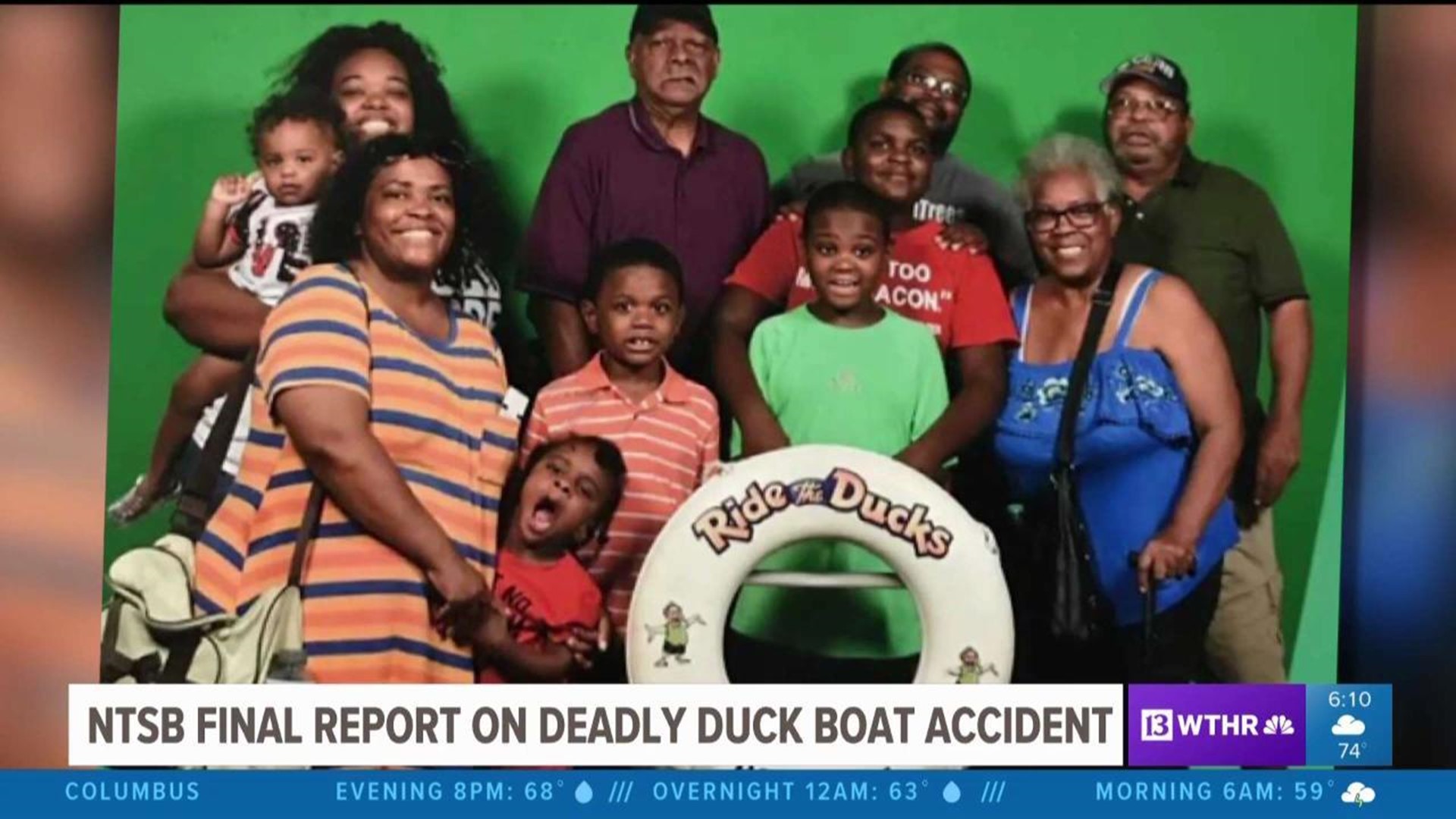 NTSB final report on deadly duck boat accident