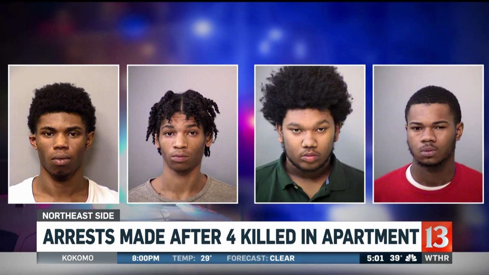 Arrests made after 4 killed in apartment