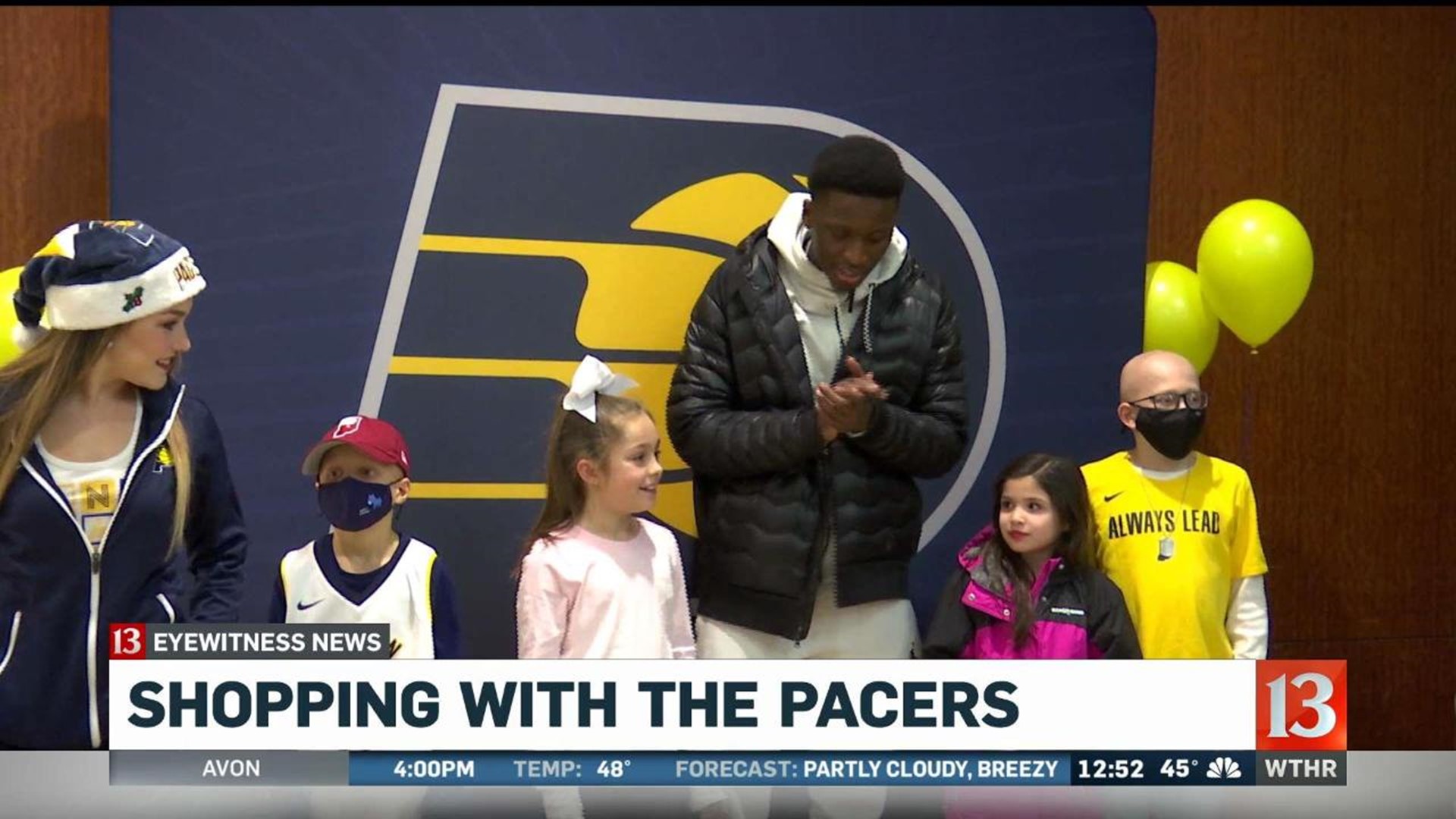 Shopping with the Pacers