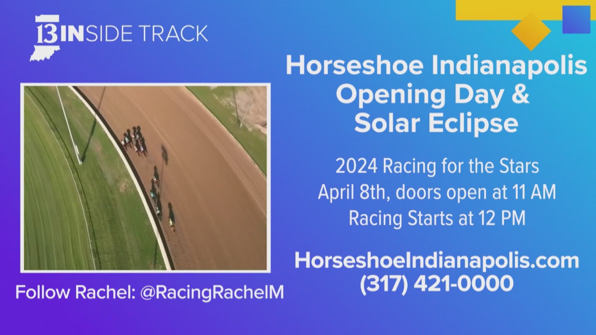 Join Horseshoe Indiana on April 8 for an exhilarating day of racing, live entertainment, and unique eclipse-themed activities to celebrate the racing season's openin