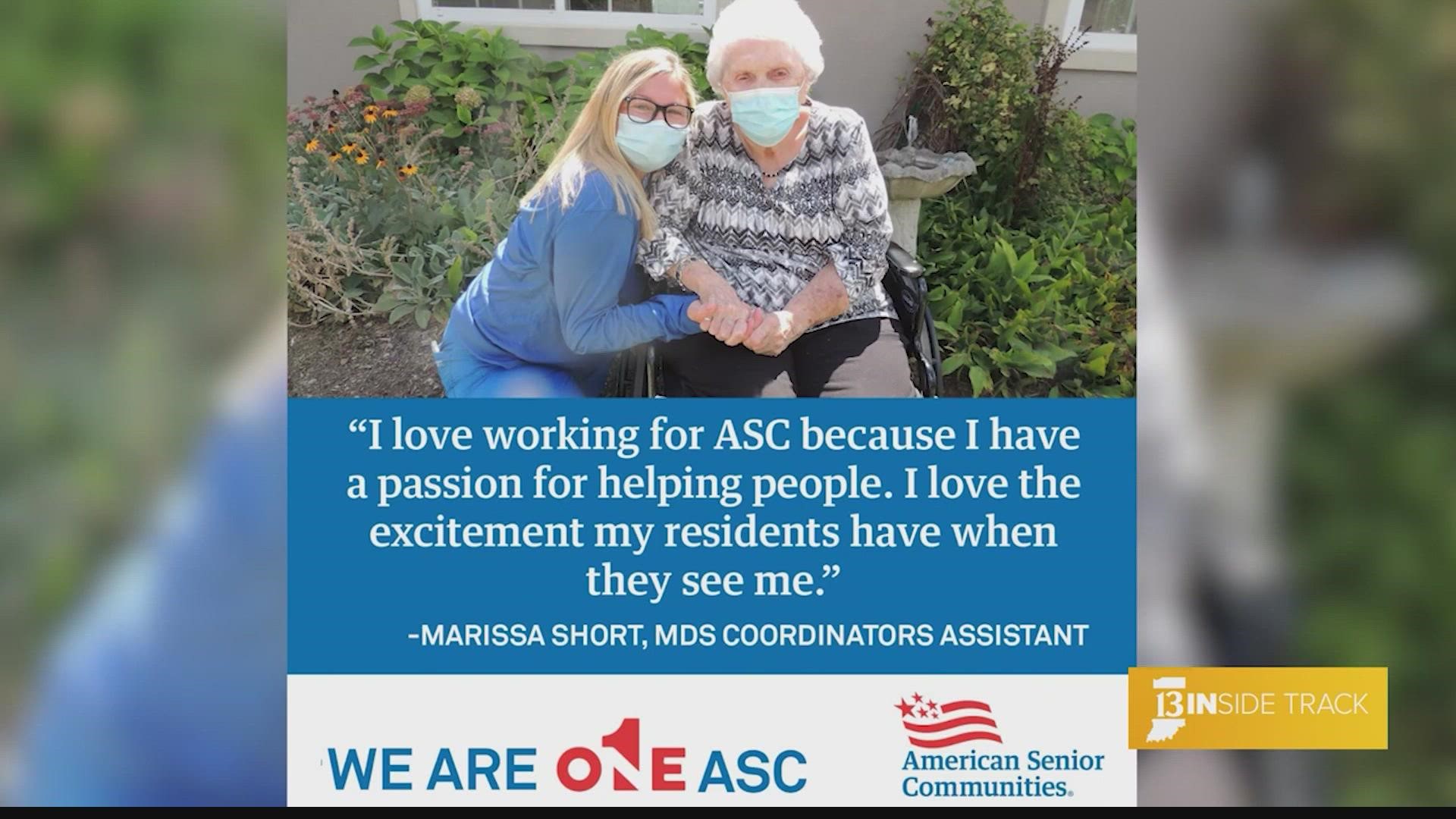 ASC offers flexible work schedules to promote work/life balance and professional development opportunities offered to employees.
