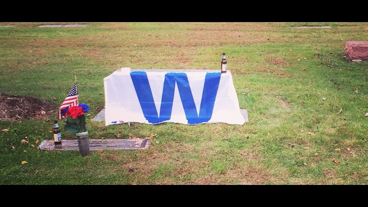 Cubs fans share World Series with loved ones who have passed away