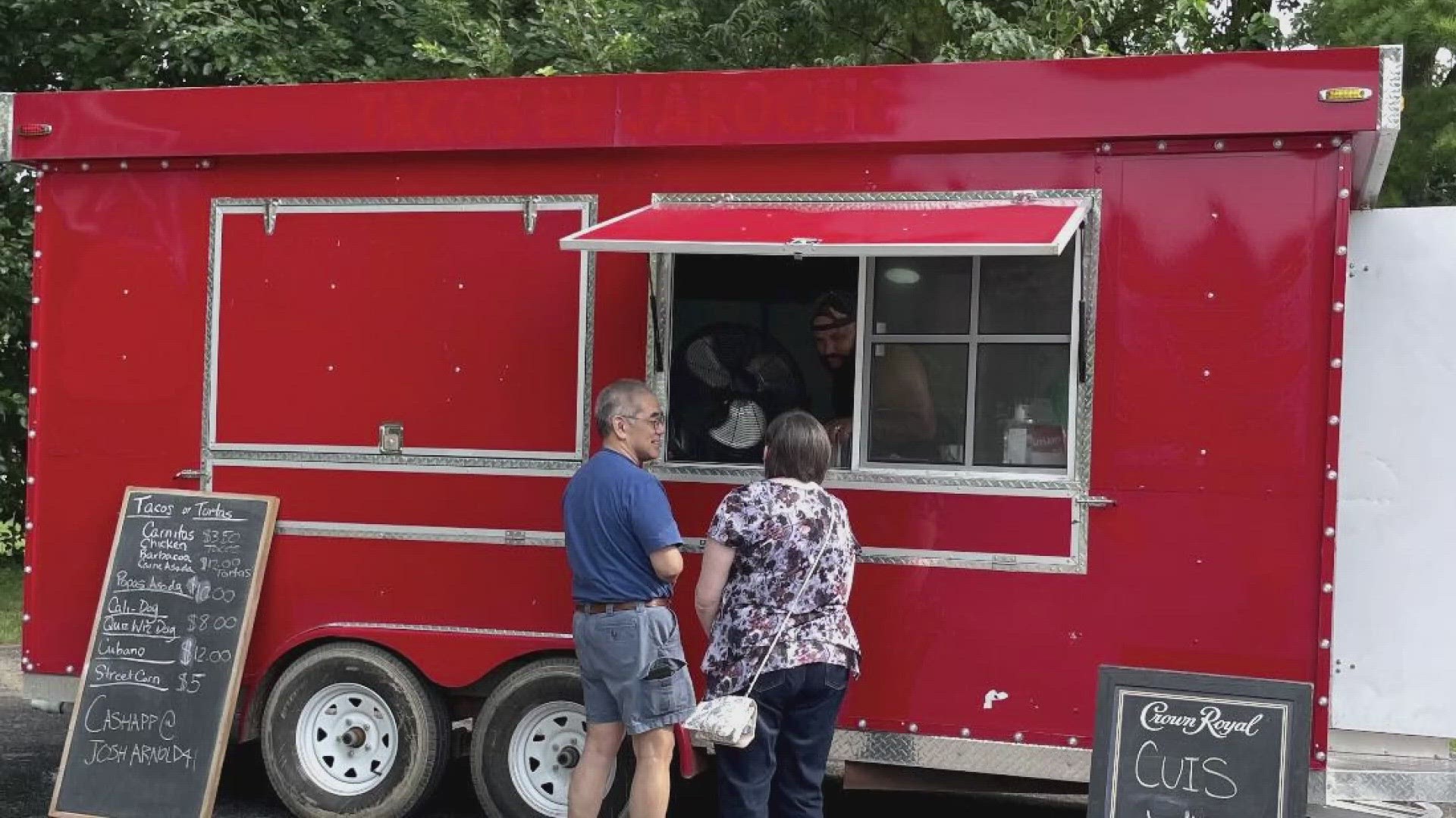 The food truck was reported stolen Jan. 25 from a storage facility in Lawrence.