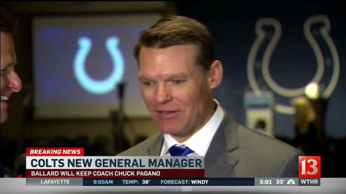 Colts Introduce Chris Ballard As New General Manager 