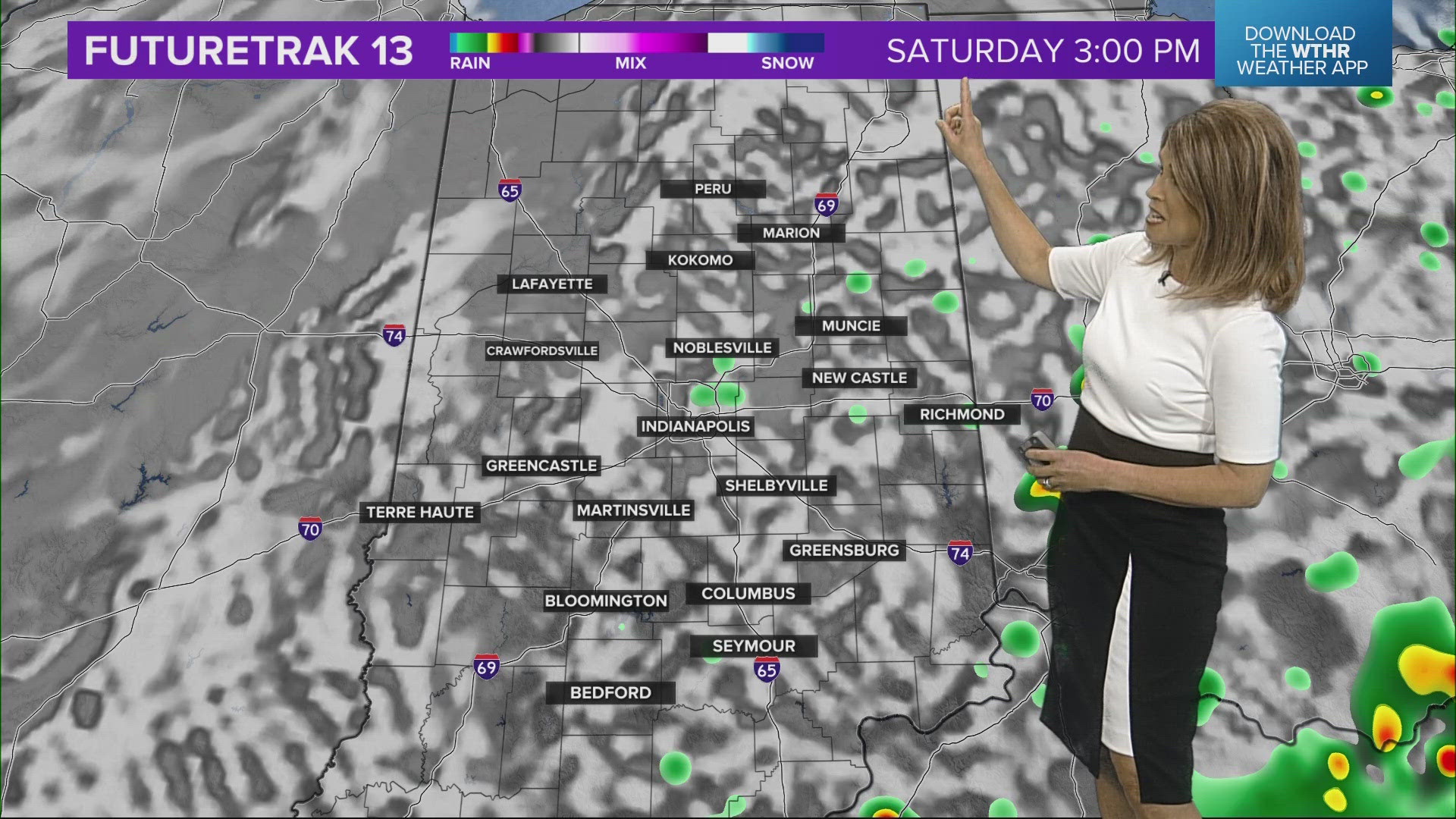 13News meteorologist Angela Buchman recaps a muggy Friday and previews the weekend weather in central Indiana ahead of the 500 Festival Mini Marathon.