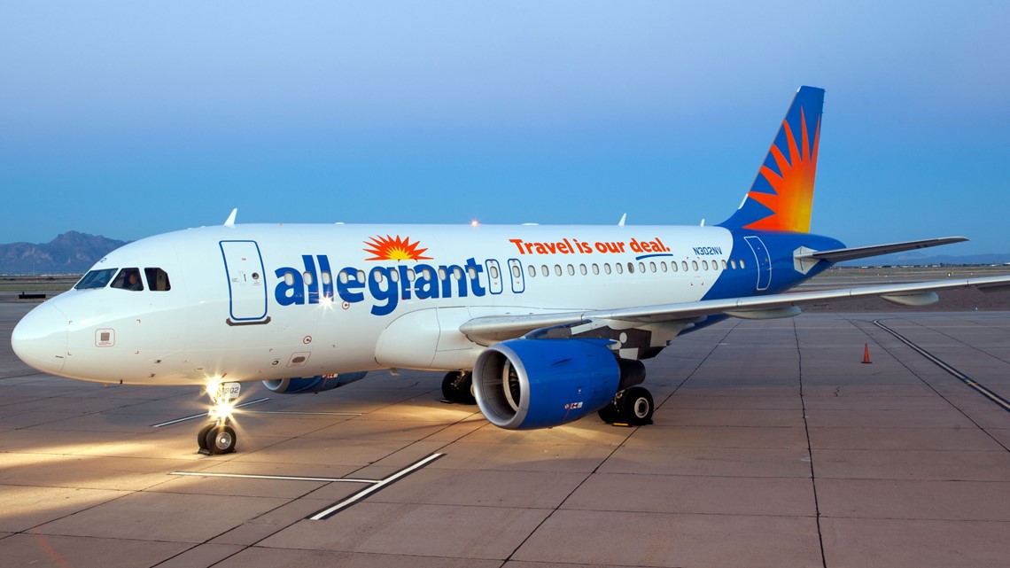 Allegiant offering 1-way flights from Indianapolis International Airport for as low as $38