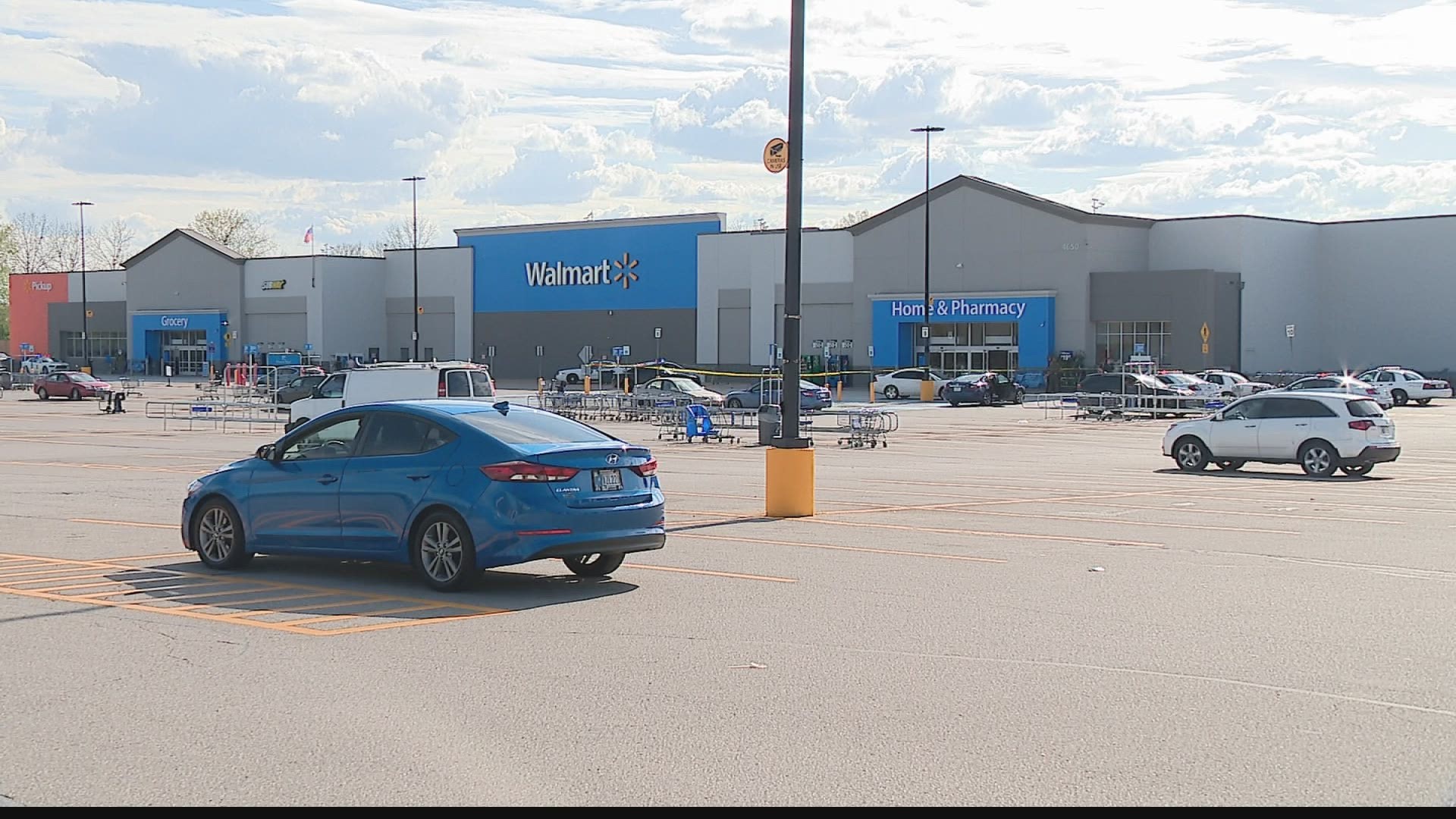 Metro police were called to the Walmart in Beech Grove Saturday after shots were fired inside the store. No reports of injuries.