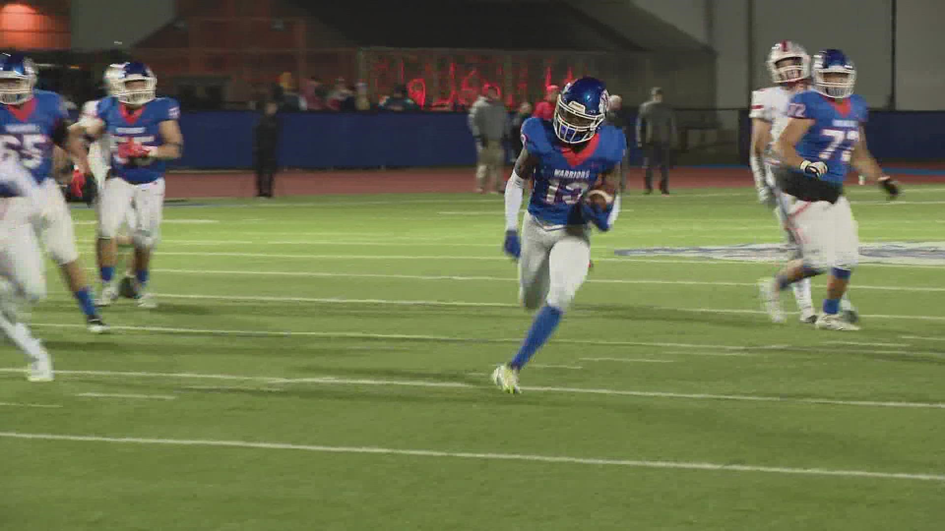 Whiteland is headed for the Class 5A semi state after a win Friday night on Operation Football!