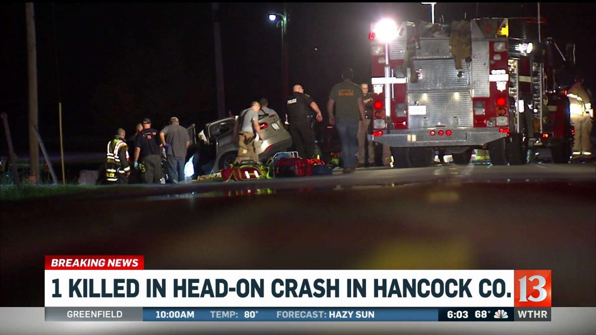 Fatal Hancock County crash