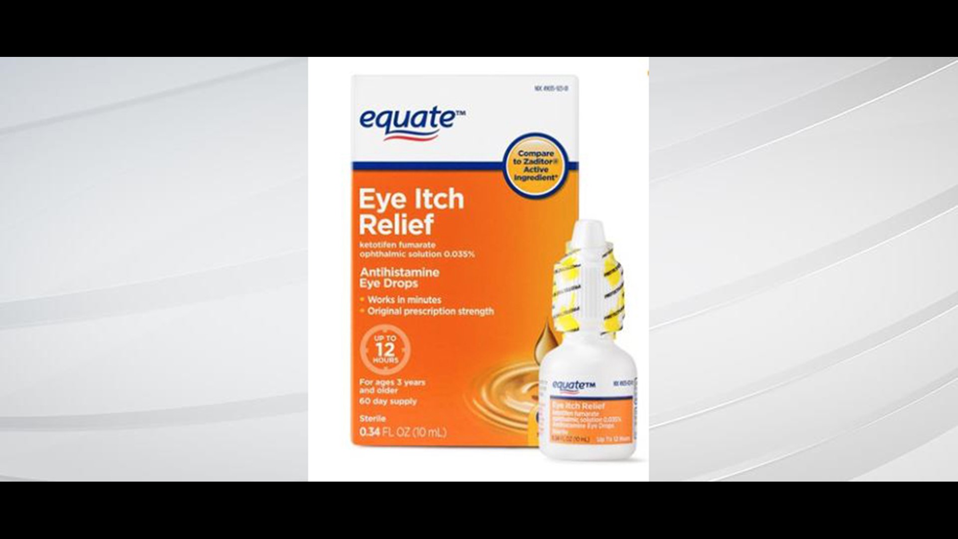 Several eye drops and ointment sold at Walmart recalled for being