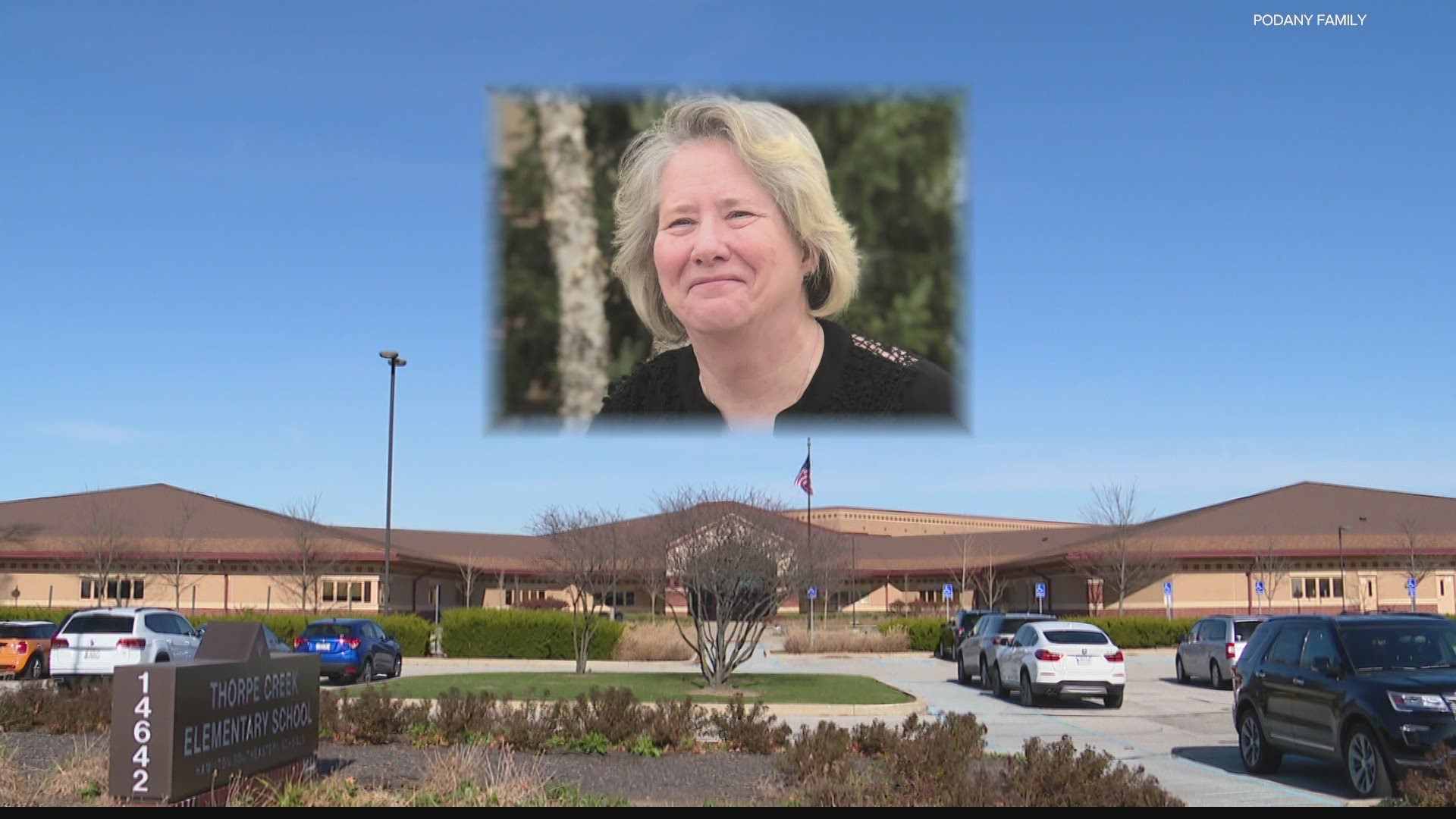 A staff member at Thorpe Creek Elementary School in Fishers has died from COVID-19, according to the superintendent.