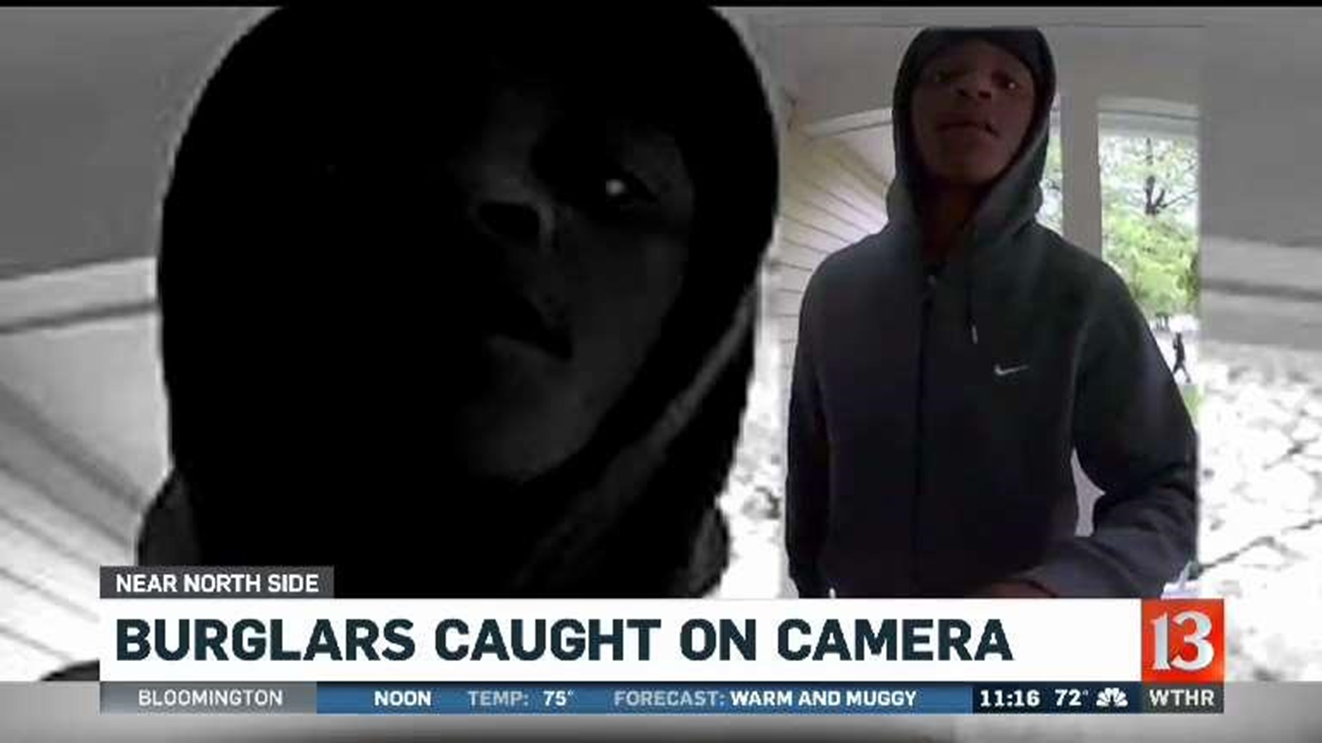 Home Burglary Caught on Camera