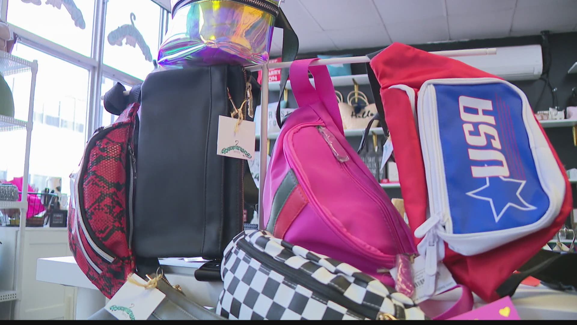 Fanny packs are making a comeback! A local boutique says sales are up.