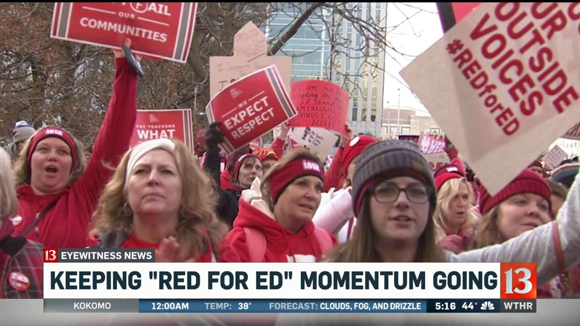 Keeping "Red for Ed" momentum going