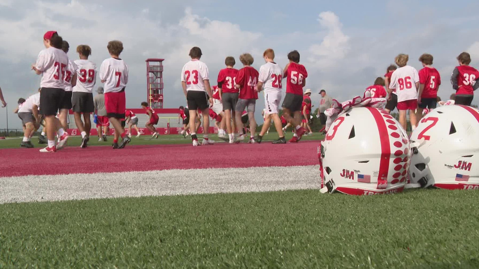 The Center Grove Trojans have their sights set on a return trip to Lucas Oil Stadium.