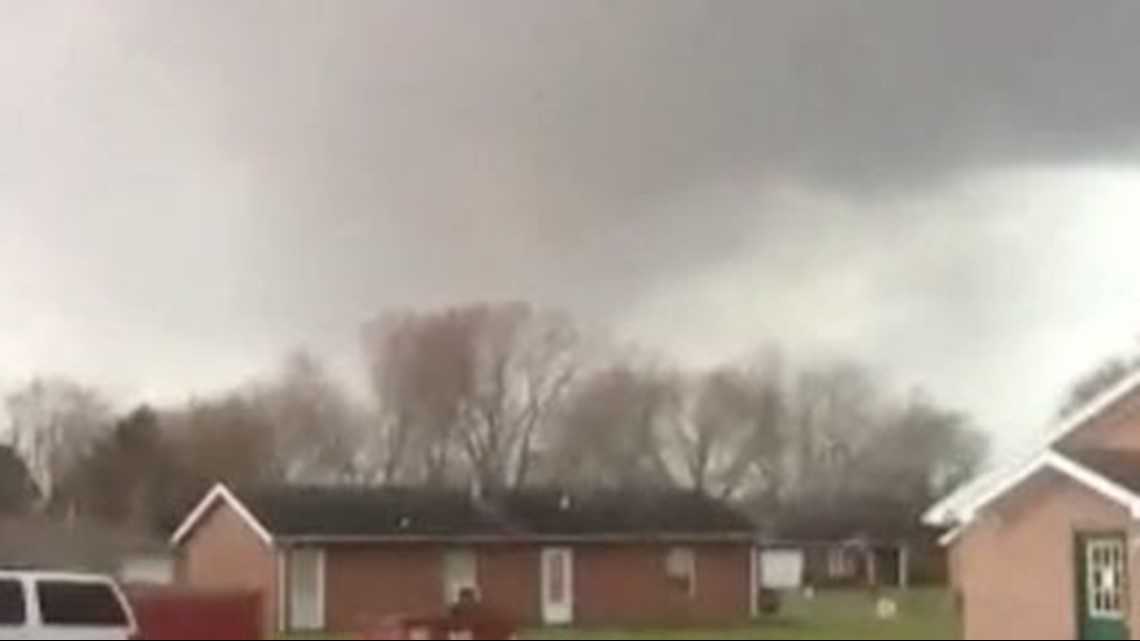 Home video captures Henryville tornado