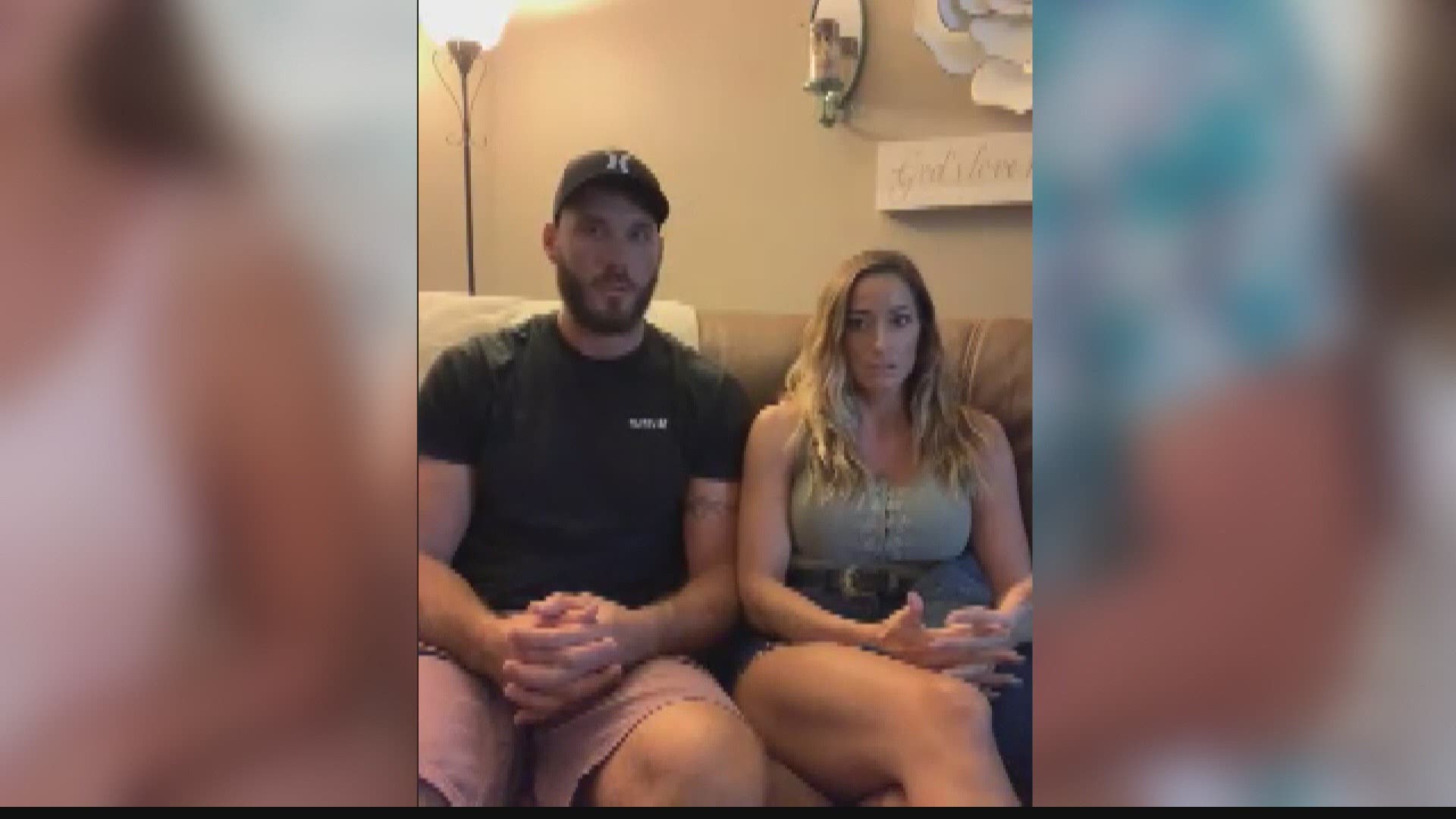 A couple with Indiana ties is getting some help from their family as they try to grow their family.