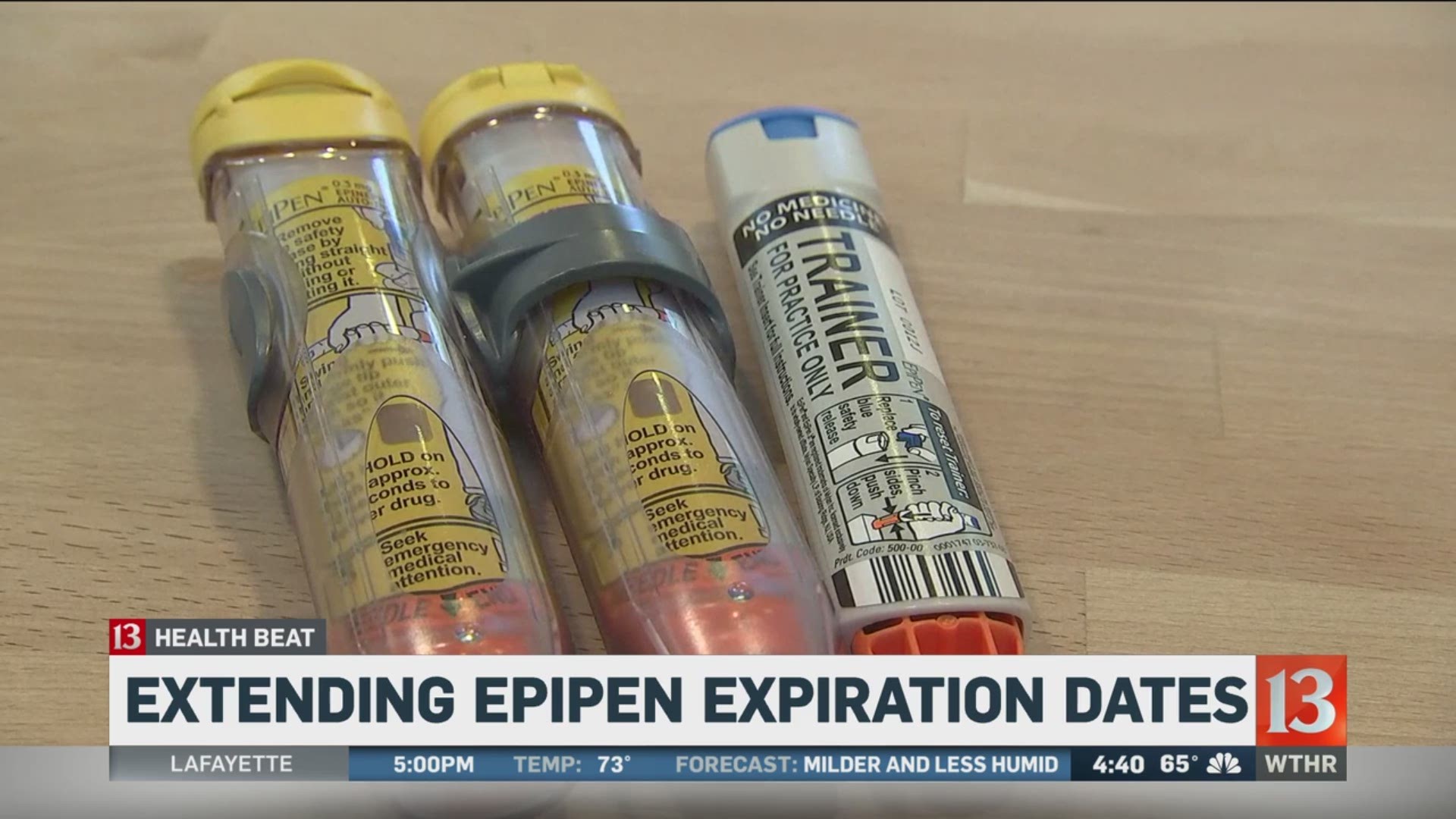 FDA extending EpiPen expiration dates due to shortage