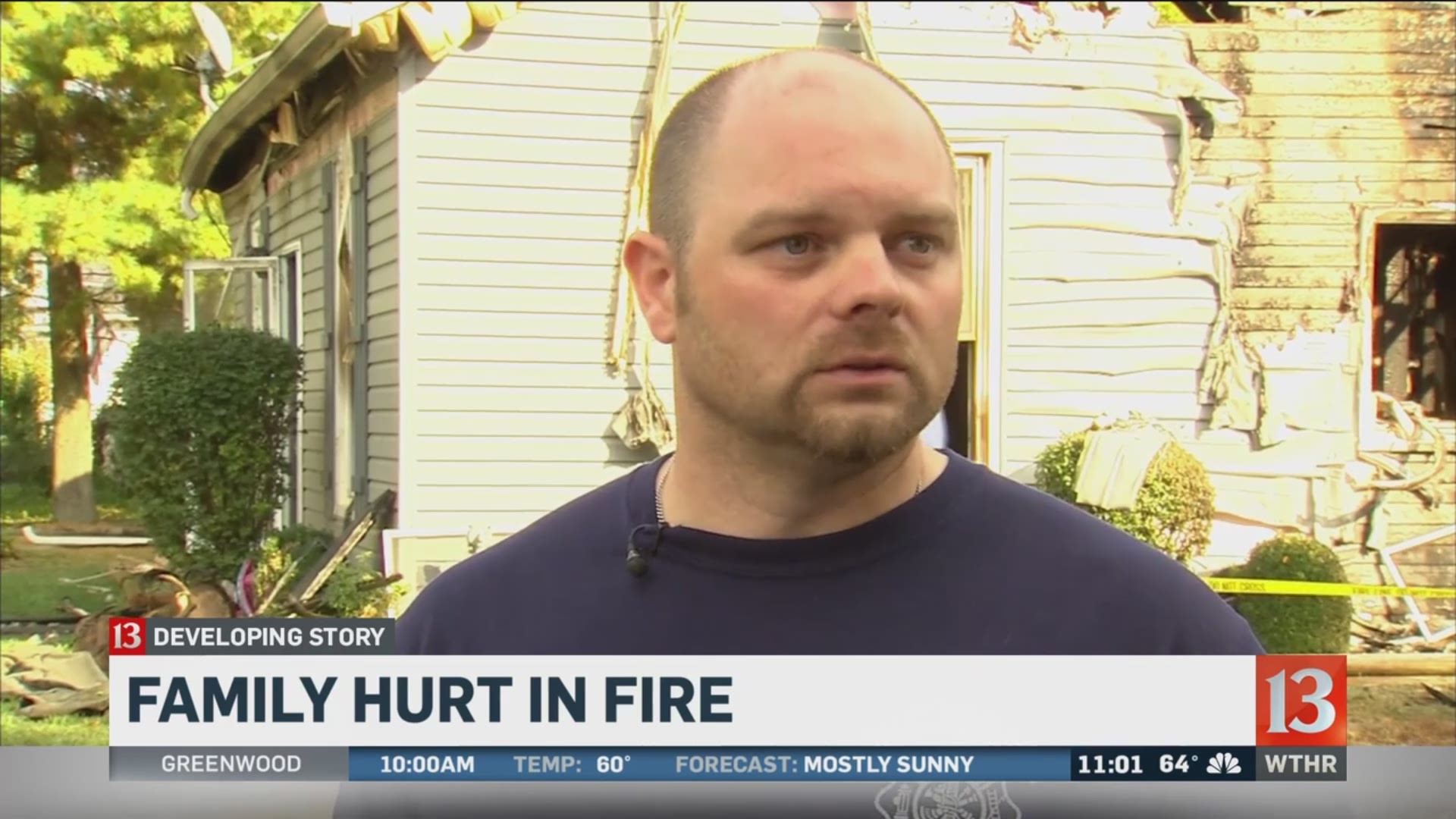 Two children, father in critical condition after Waldron house fire