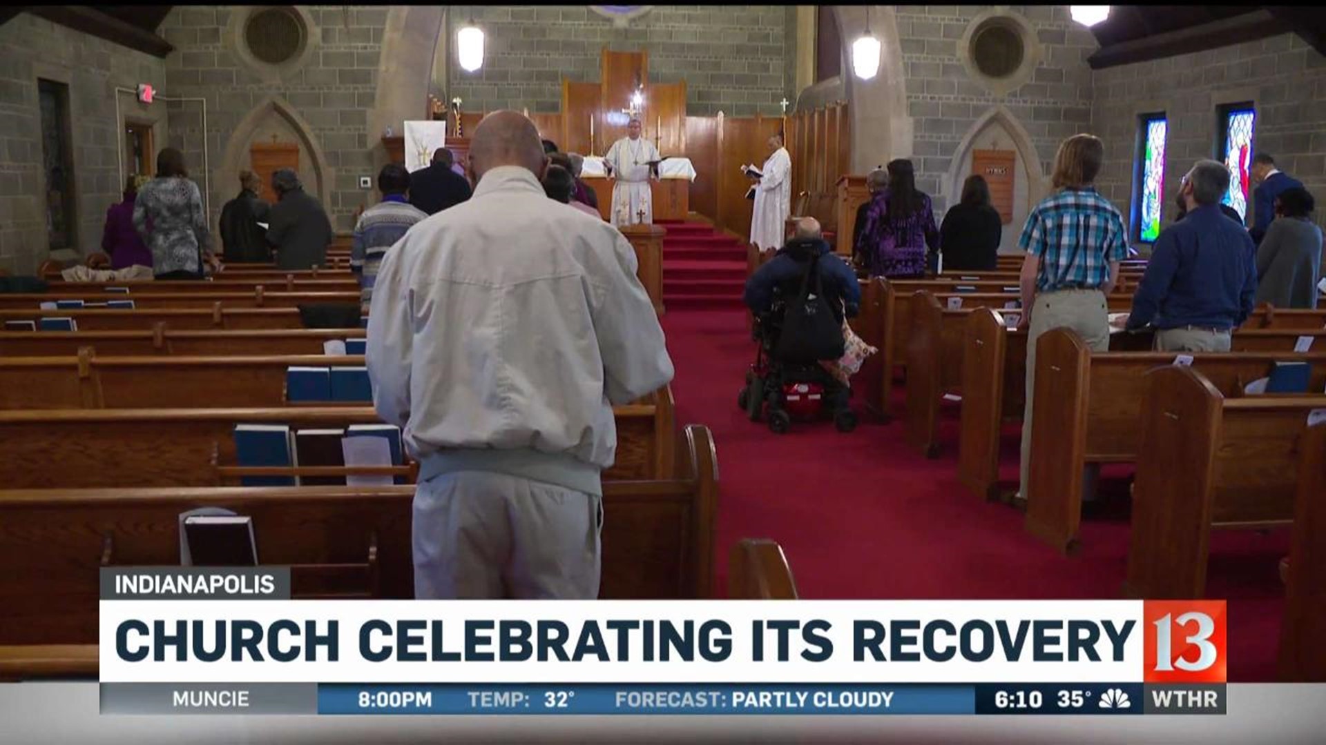 Historic Indianapolis church celebrates its recovery