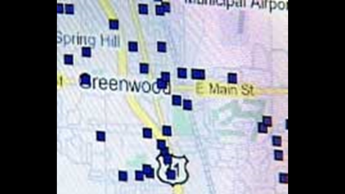Greenwood crime mapping