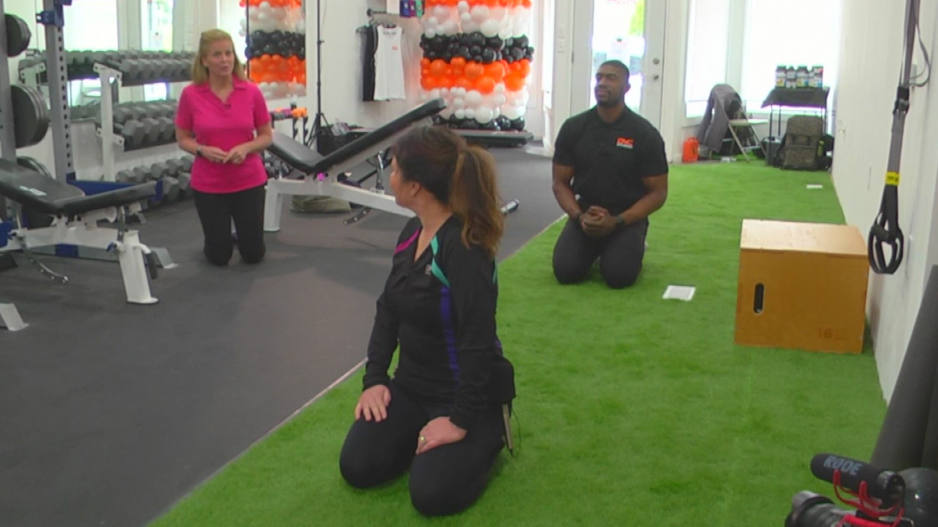 Kelly Greene, a certified fitness instructor, has a suggestion for your morning warm-up.