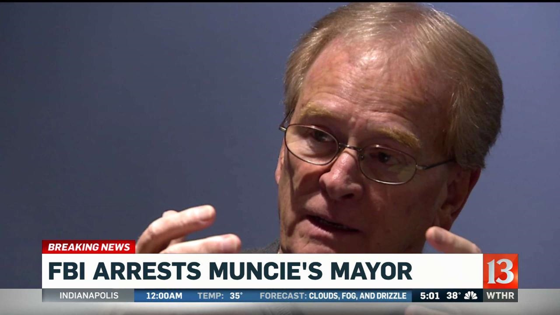 FBI arrests Muncie's mayor