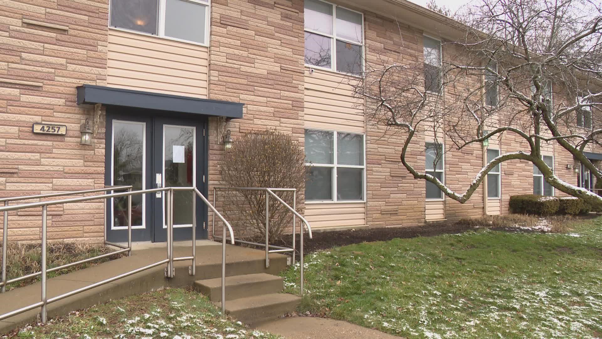 A woman was found shot in the Pine Glen Apartments early Sunday morning. She died at the hospital.