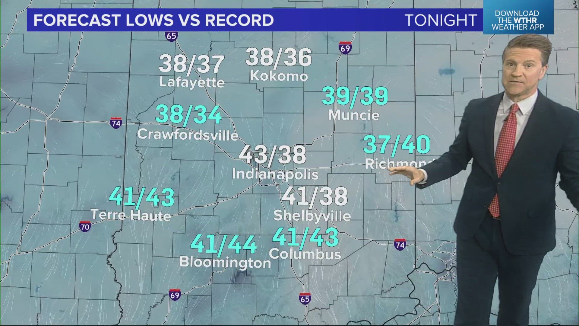 13News meteorologist Sean Ash takes a look at the weather forecast for the Indianapolis Colts season opener.