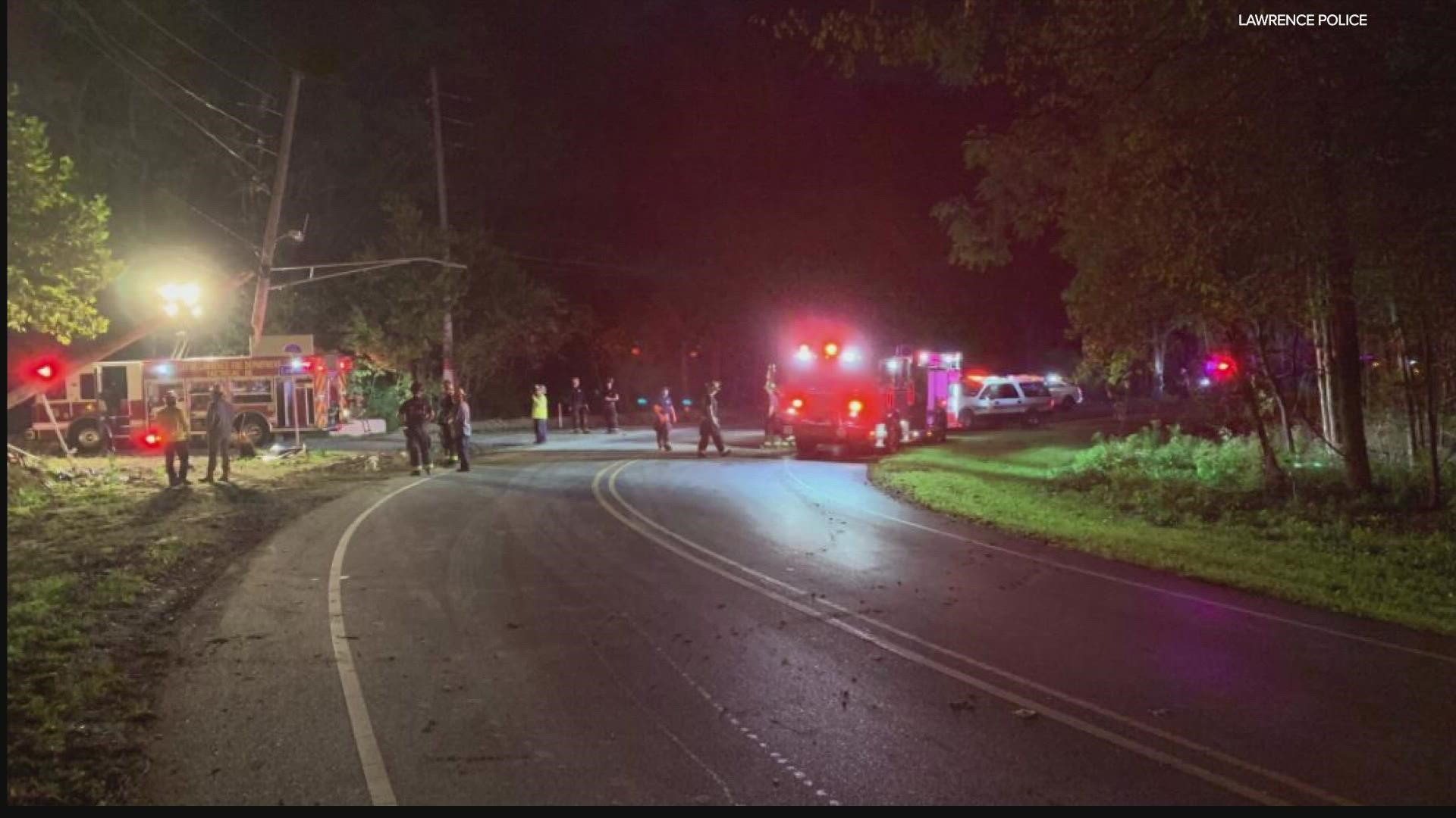 The accident happened around 9 p.m. Wednesday at 71st Street and Lee Road.