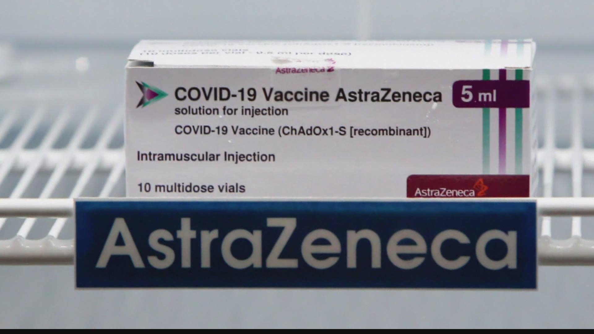 AstraZeneca announced Monday that the two-dose vaccine it developed with Oxford showed promising results in its U.S. trial.