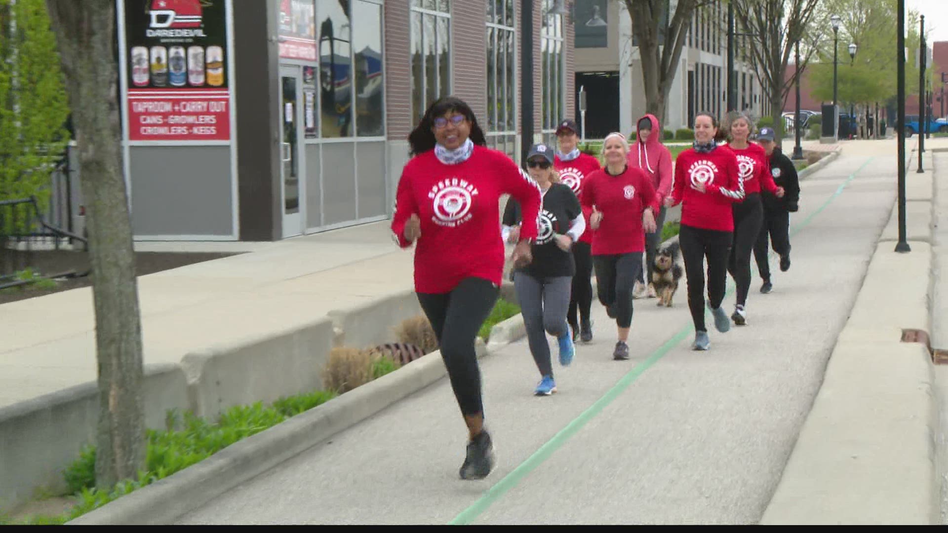 The Speedway Chamber of Commerce was looking for a way to encourage the people of Speedway to lead healthier, more active lifestyles, so the running club was born.