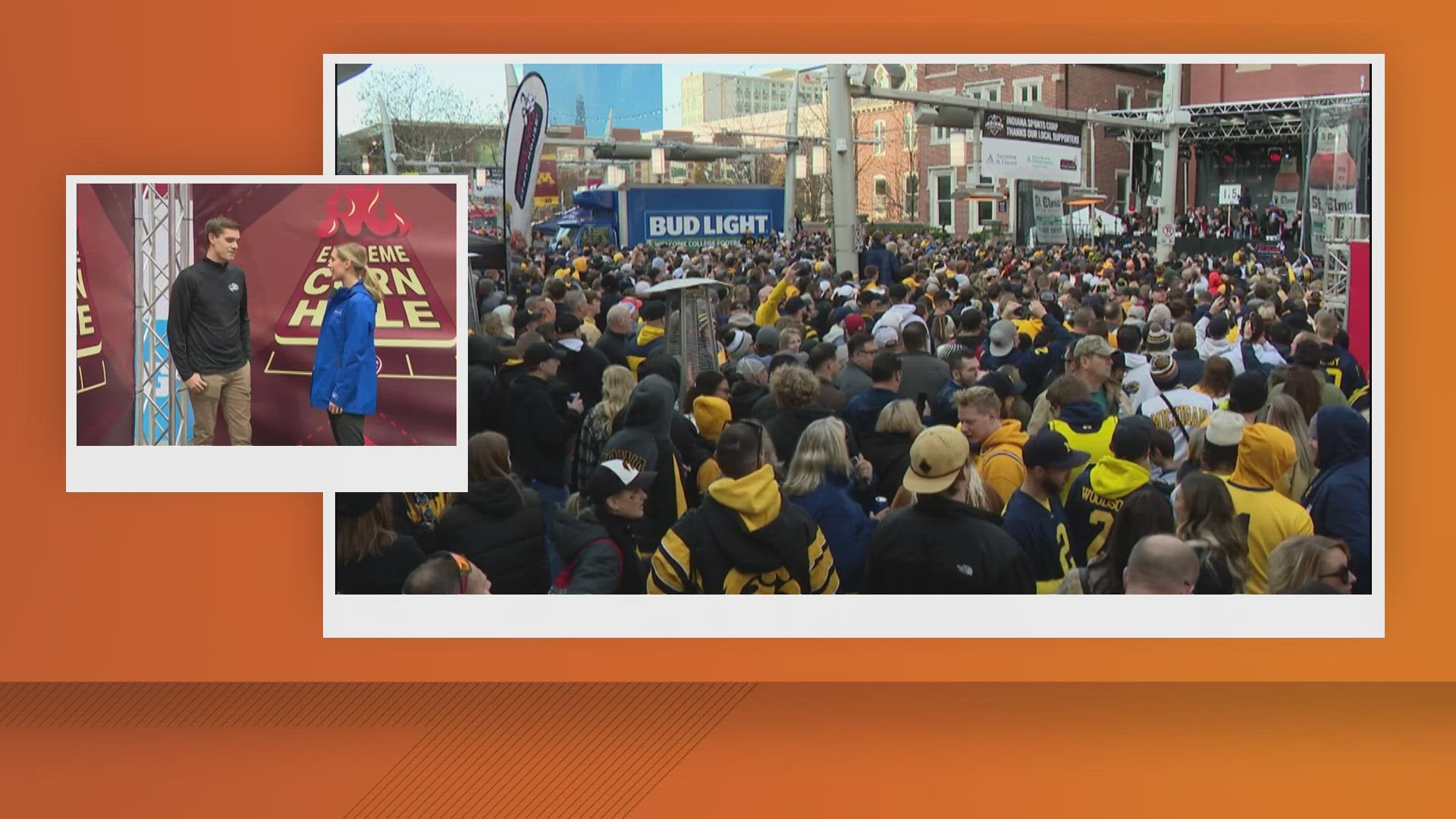 Samantha Johnson reports from the Indiana Convention Center.