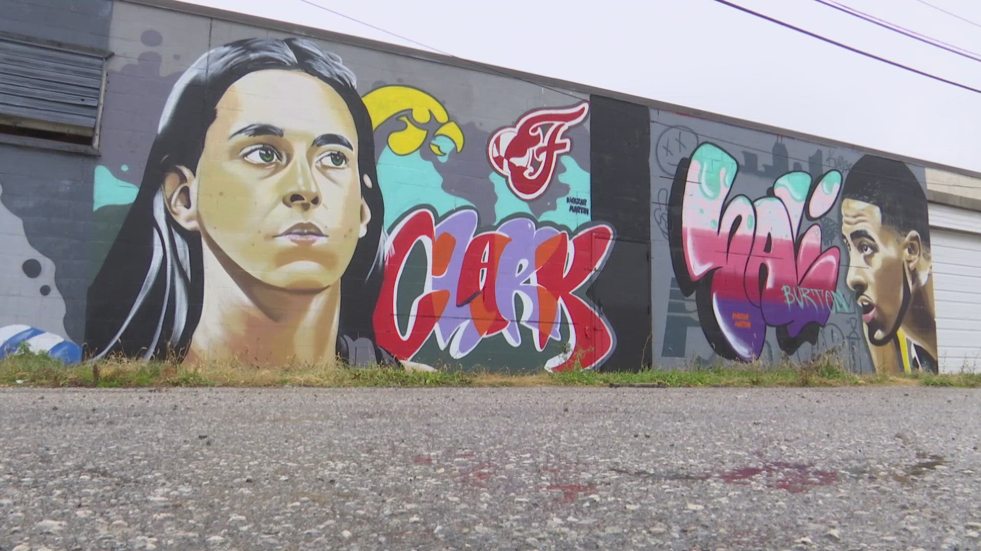 He didn't know I was the artist' | Indy muralists work recreated
