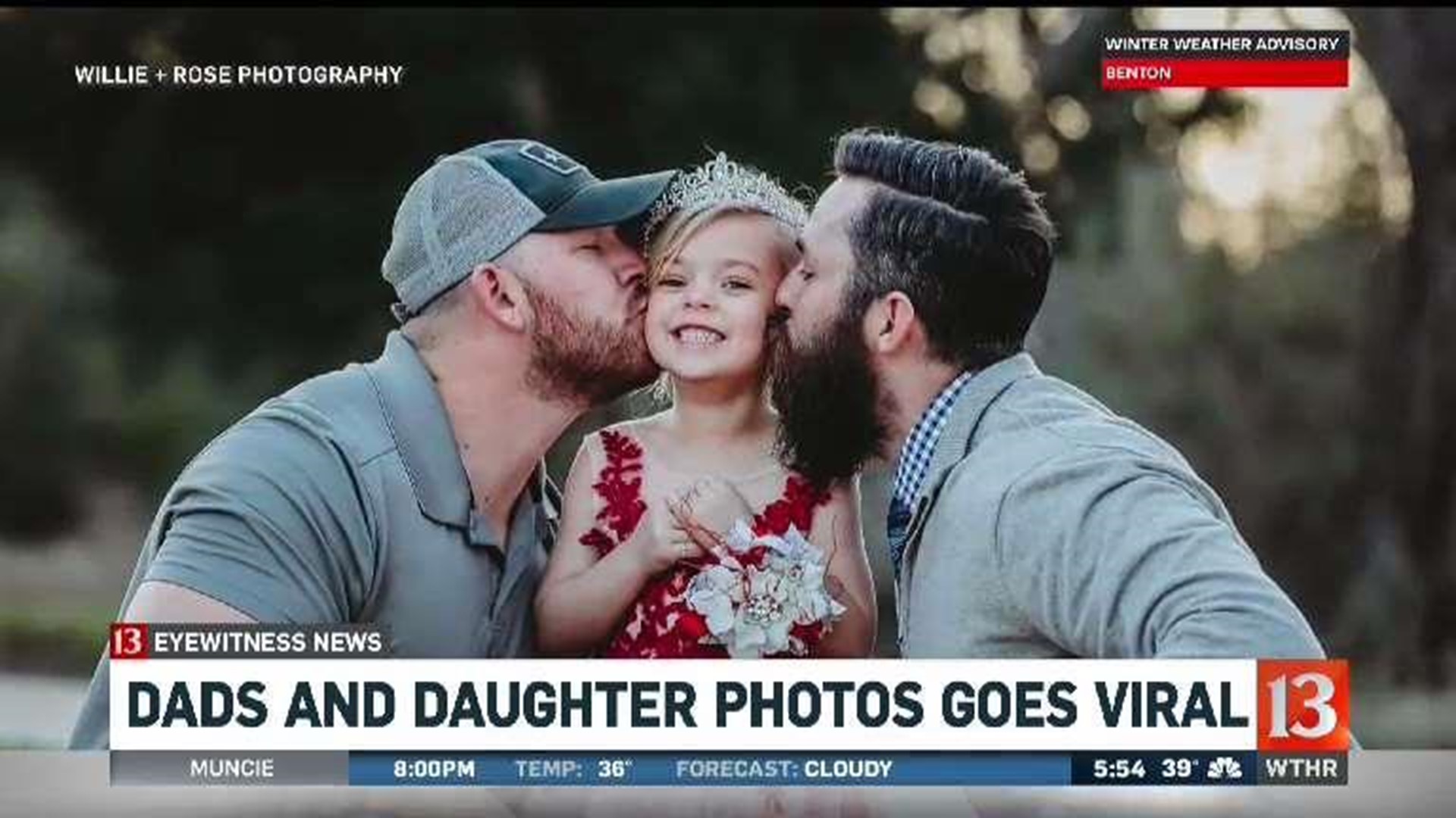 Dads and daughter photos goes viral