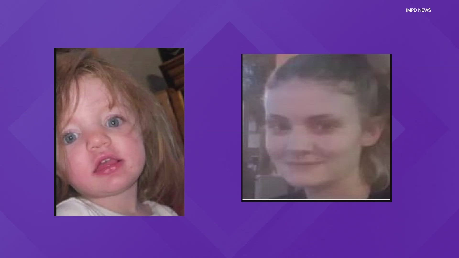 IMPD needs help finding a 2-year-old who may be in the Indianapolis area. She may be with her mother Madison Marshall.