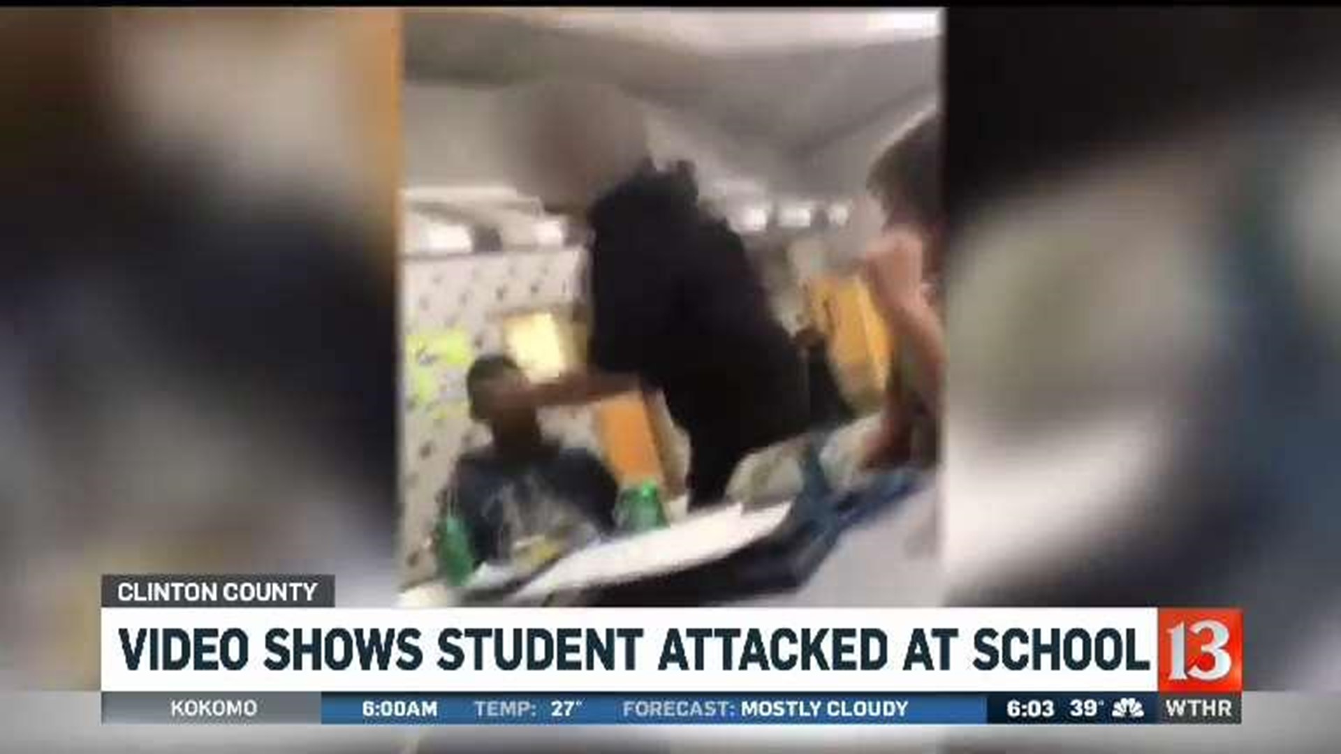 Video shows student attacked at school