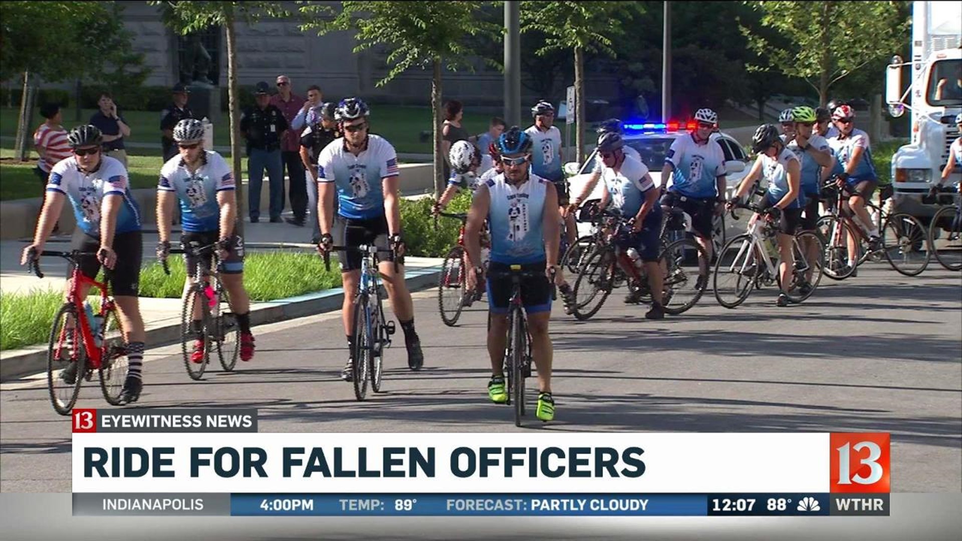 Cops Cycling for Survivors raising money for fallen officers