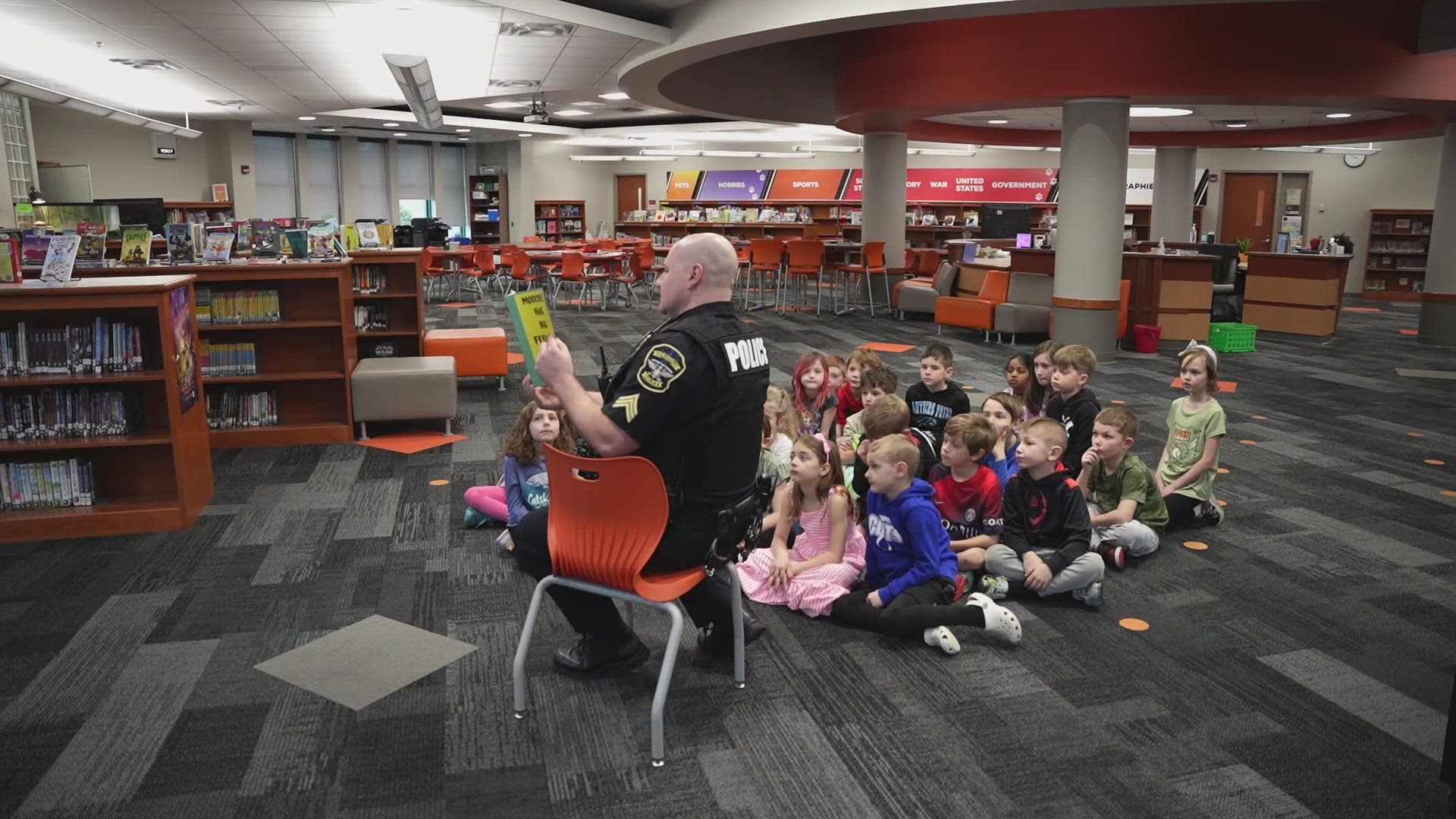 Officer Mike Hargrove is sharing his passion for inspiring children with a new book featuring his pet bearded dragon.