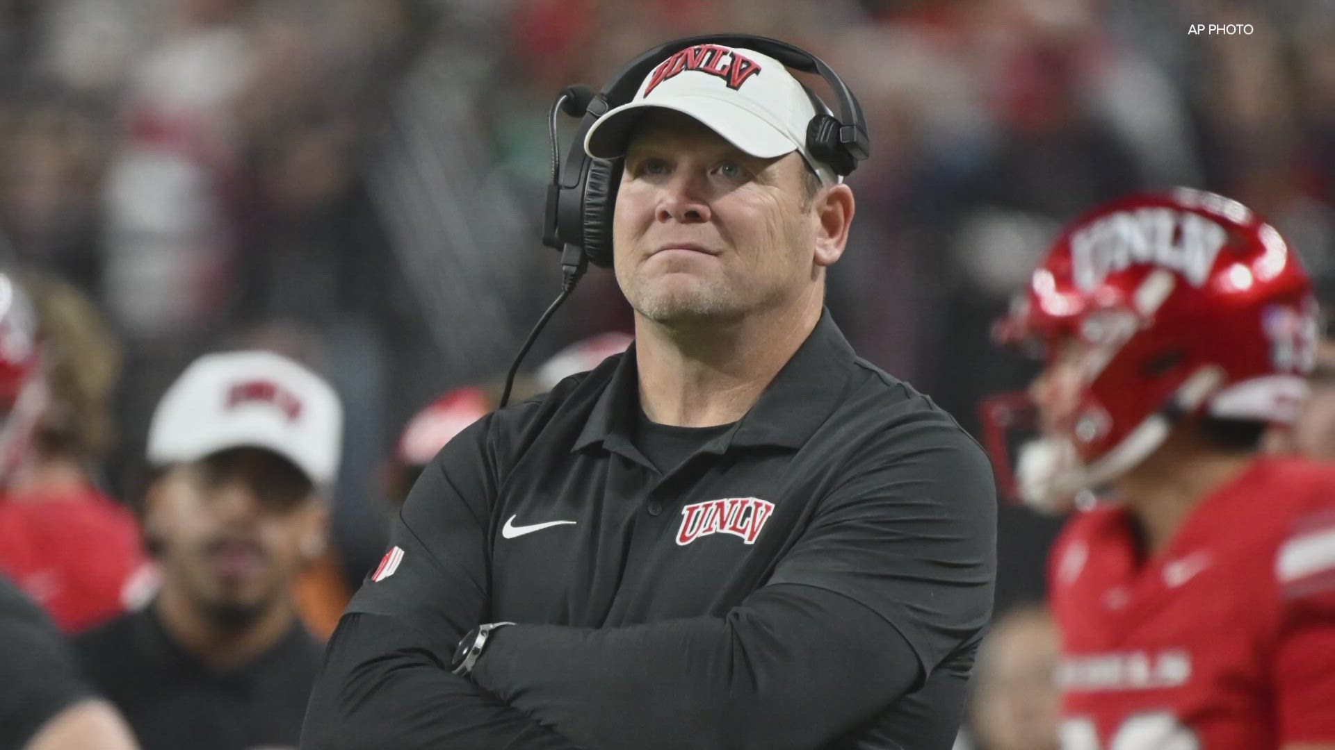 Odom was the 2023 Mountain West Coach of the Year and was UNLV’s first-ever Eddie Robinson Coach of the Year Award finalist.