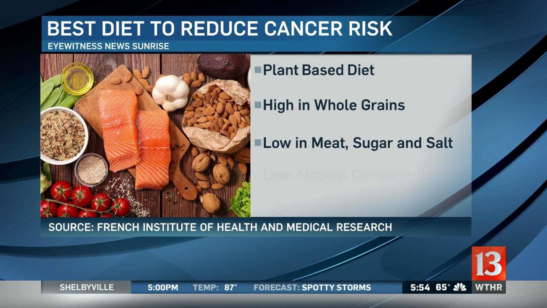 Finding the best diet to reduce cancer risk