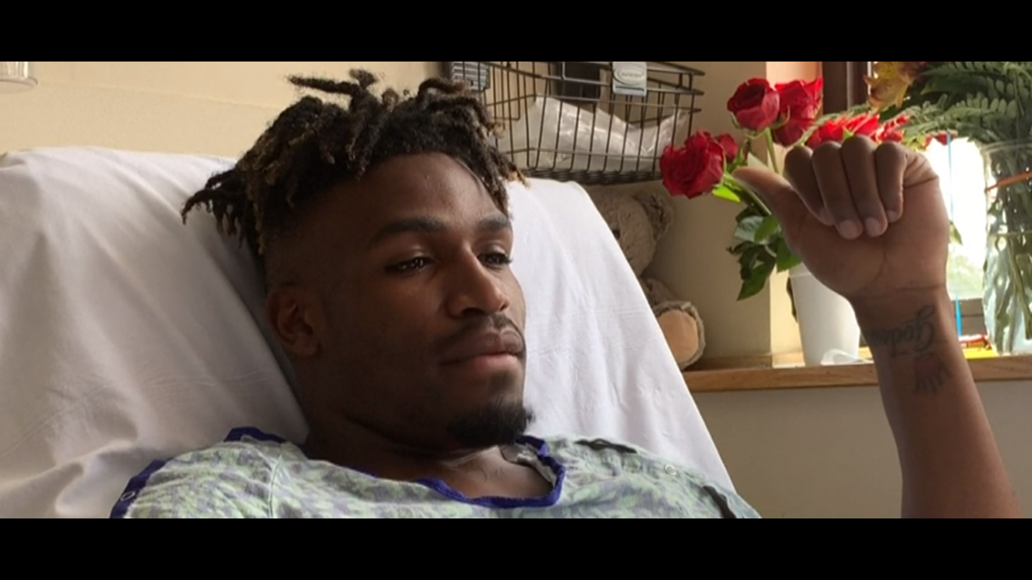 Track Star Survives After Javelin Impaled Him Wthr Com