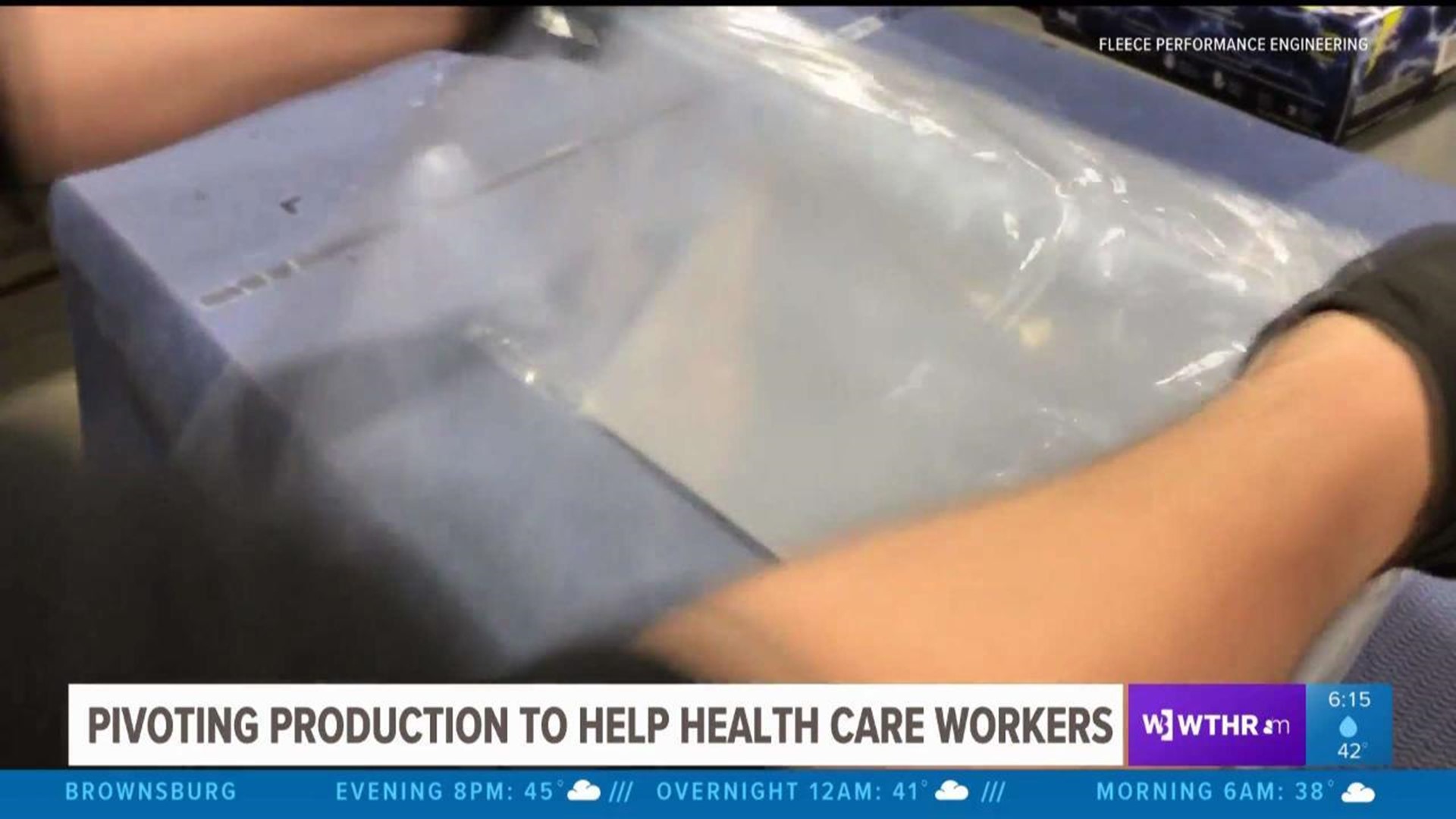 Pivoting production to help healthcare workers