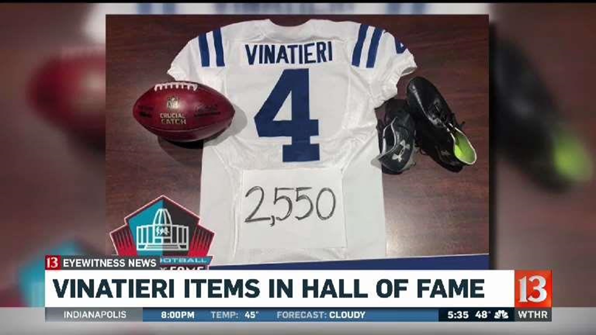 Where were you when Adam Vinatieri - Patriots Hall of Fame