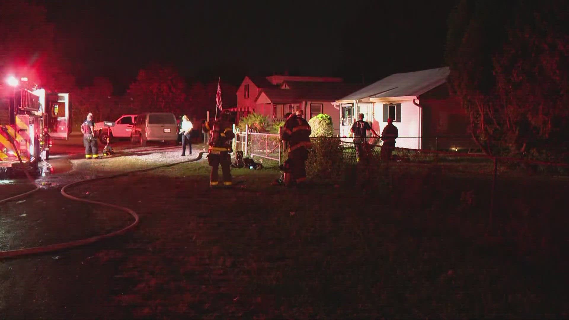 It happened Friday evening in the 1500 block of Bacon Street.