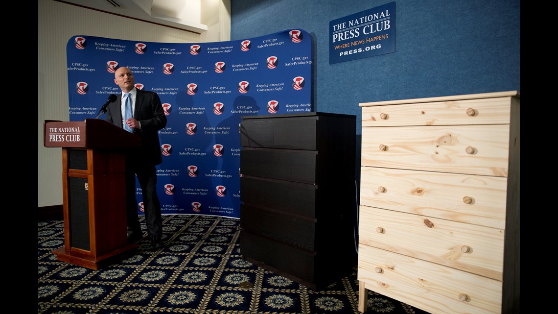 After death of 8th child, IKEA relaunches dresser recall