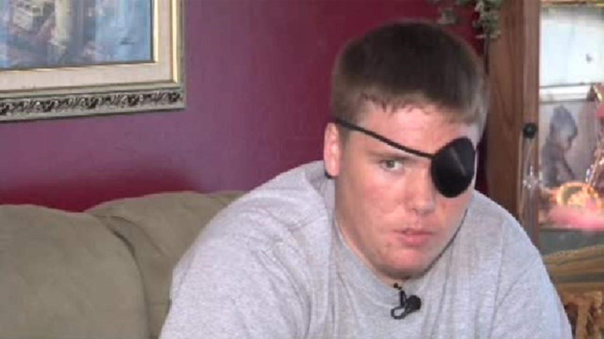 Blind in an eye, student sets sights on helping others